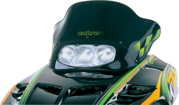 Cobra Windshield Black, Green, 1, nordicamoto.ro