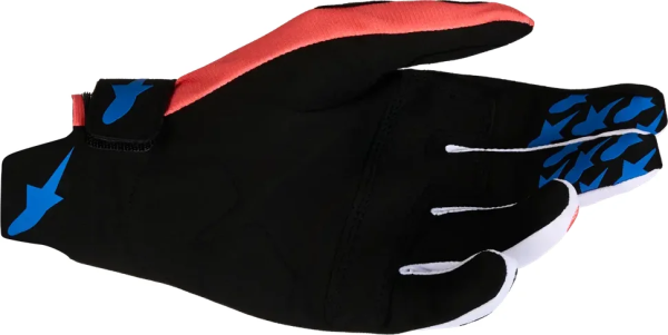Alpinestars Techstar kesztyű, fekete/korall, L-es méret, 3, nordicamoto.ro