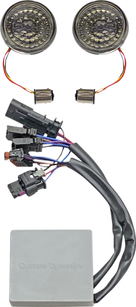 Smart Led 1157 Bullet Turn Signals With Controller Amber, Red, 3, nordicamoto.ro