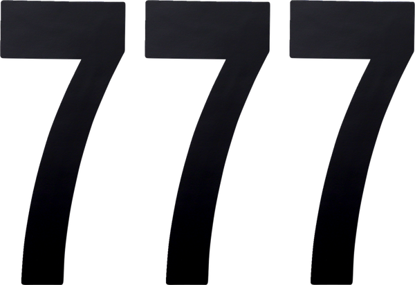 Standard Numbers Black, 3, nordicamoto.ro