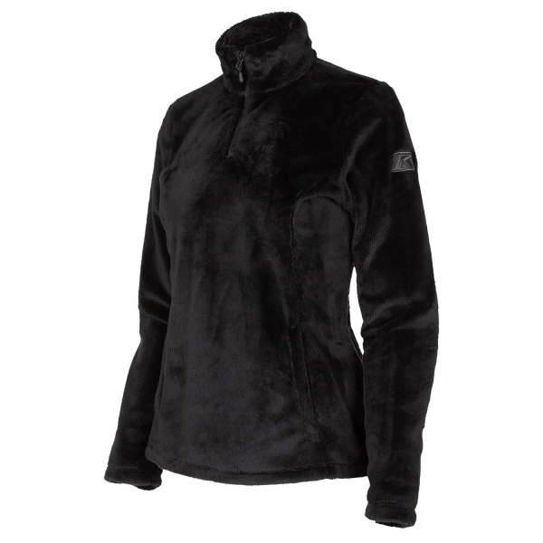 Hanorac Dama Klim Cascade 1/4 Zip Black, 7, nordicamoto.ro