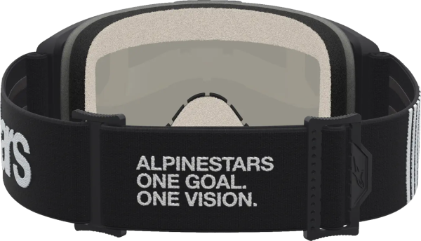 Alpinestars Vision 5 Hone napszemüveg – Fekete/Fehér/Színezett lencse, 2, nordicamoto.ro