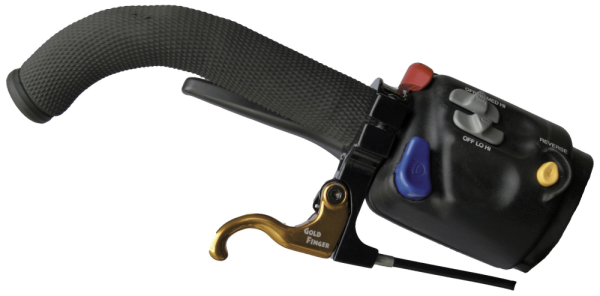 GOLDFINGER Left hand throttle kit A-C 1997- / Yamaha Viper 14-, 1, nordicamoto.ro