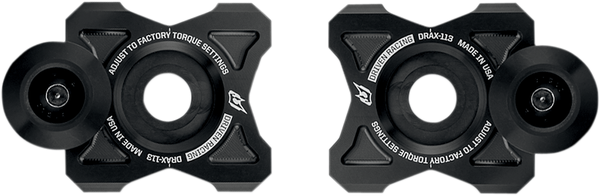 Axle Block Sliders Black, 1, nordicamoto.ro