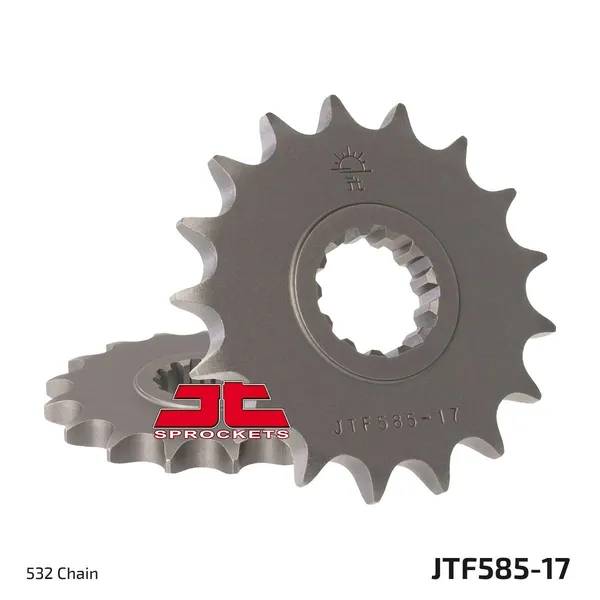 JT SPROCKETS Első lánckerék, természetes színű, 1, nordicamoto.ro