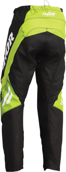 Pantaloni copii Thor Sector Chef Black/Green 24, 3, nordicamoto.ro