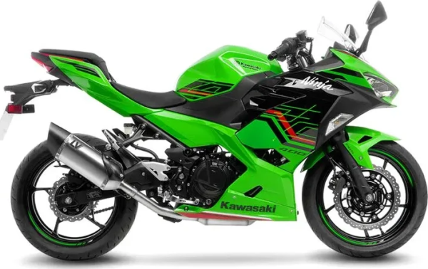 LeoVince LV-14 R titán csúszócső a Kawasaki Z400 / Z500 modellhez, 7, nordicamoto.ro