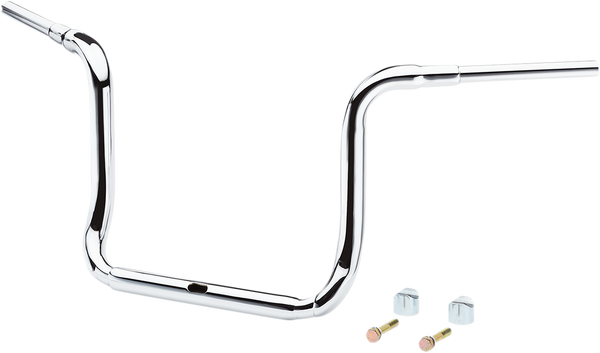 1-1/2(r) Grande Traditional Ape Hanger Handlebar Silver, 1, nordicamoto.ro