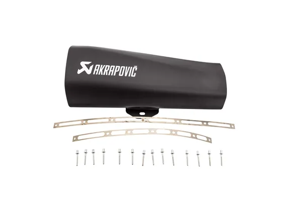 Muffler Sleeve Kit Matte Black, 1, nordicamoto.ro