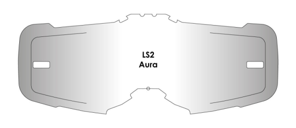 AirScreen LS2 Aura átlátszó lencse, 2, nordicamoto.ro