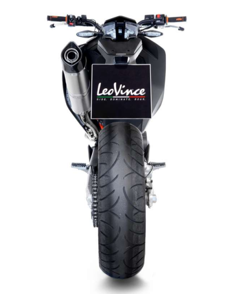 Lv One Evo Stainless Steel Full-system Exhaust Black, Matte, 3, nordicamoto.ro