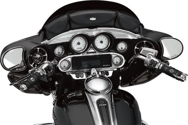 Stereo Accent Black, Chrome, 4, nordicamoto.ro