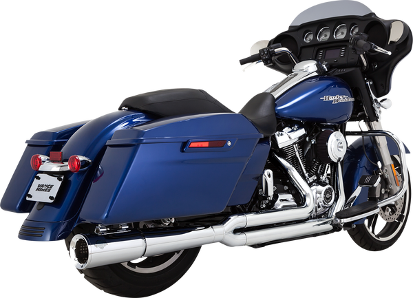 Pro Pipe 2-into-1 Exhaust System Chrome, 5, nordicamoto.ro