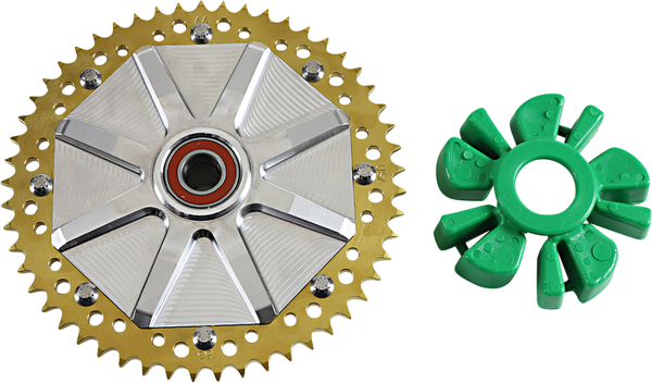 Cush Drive Chain Sprocket Gold, Machined, 1, nordicamoto.ro