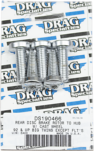 Disc Brake Hub Mounting Kit Chrome, 1, nordicamoto.ro