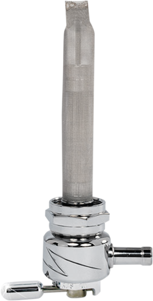 Power-flo Fuel Valve Chrome, 1, nordicamoto.ro
