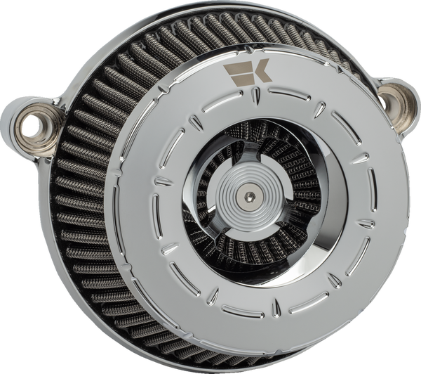 Instigator Air Cleaner Silver, 1, nordicamoto.ro