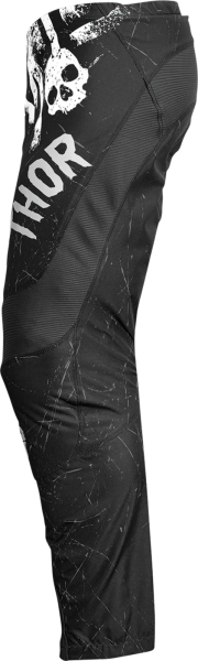 Pantaloni Copii Thor Sector Gnar Black/White 24, 6, nordicamoto.ro