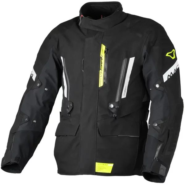 MACNA ULTIMAX 2.0 L vízálló túra-/kalanddzseki – Fekete/fluo sárga, 1, nordicamoto.ro