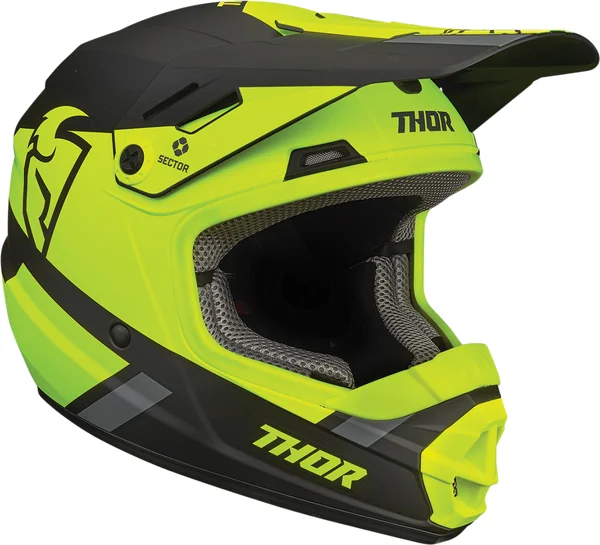 Youth Sector Split Mips Helmet Hi-vis, Yellow  L, 1, nordicamoto.ro