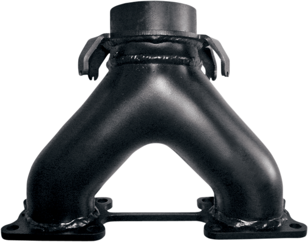 Exhaust Y-pipe Arctic Blk Black, High Temperature Paint, 2, nordicamoto.ro
