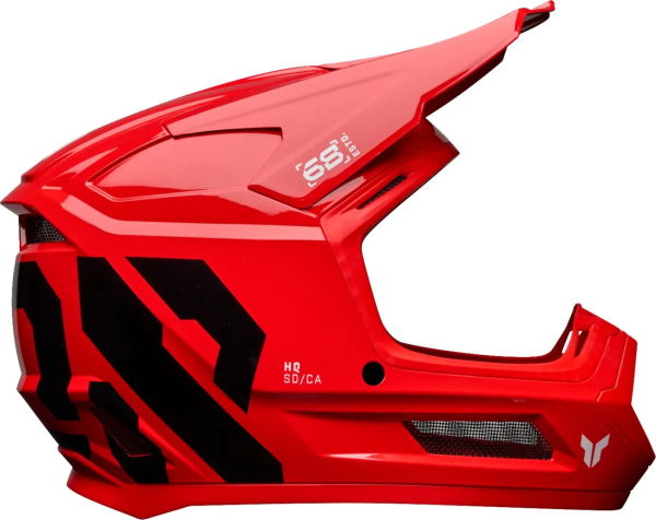 THOR Fleet Forge Red M gyermek sisak, 6, nordicamoto.ro