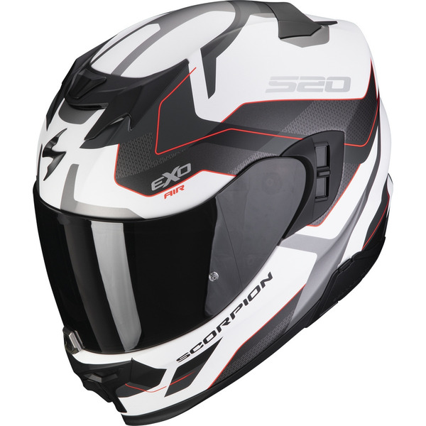Casca integrala SCORPION EXO-520 EVO AIR ELAN Alb / Albastru L +, 4, nordicamoto.ro