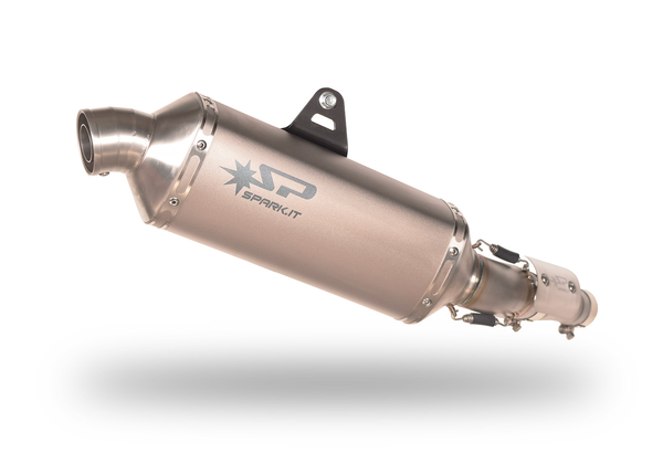 Dakar Exhaust System Titanium Look, 2, nordicamoto.ro