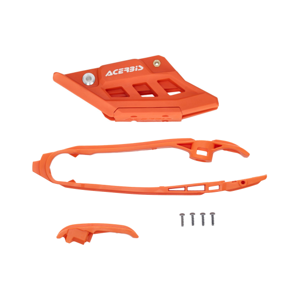 Acerbis láncvezető és csúszka-készlet KTM/Husqvarna/Gas Gas 24'-27' modellekhez, narancssárga, 1, nordicamoto.ro