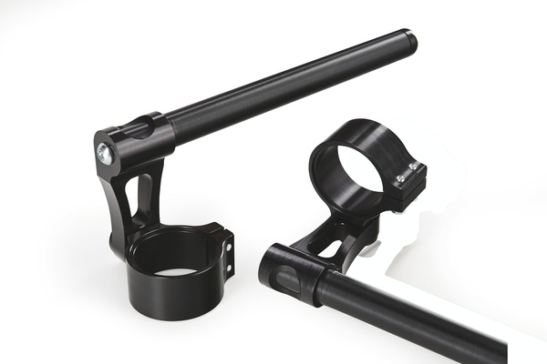 Raised Clip-on Handlebar Kit Black, 3, nordicamoto.ro