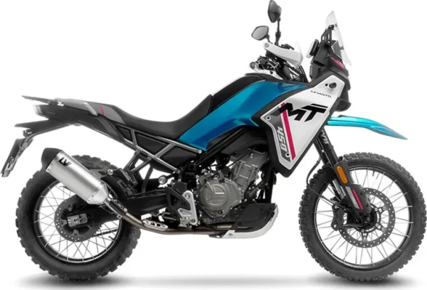 LeoVince LV-14 Slip-On kipufogórendszer a CFMOTO 450MT-hez, 5, nordicamoto.ro