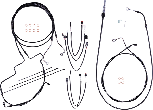Xr Handlebar Installation Kit Black, 2, nordicamoto.ro