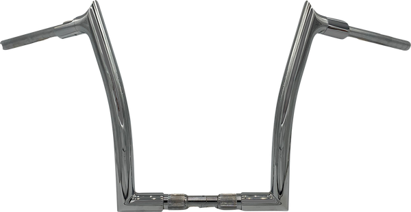 1-1/2(r) Ez Install Pointed Top Handlebar Silver, 2, nordicamoto.ro