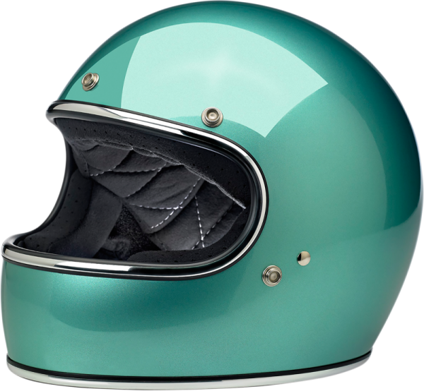Gringo Full Face Helmet Gloss Sea Foam Small Blue, Green S, 1, nordicamoto.ro