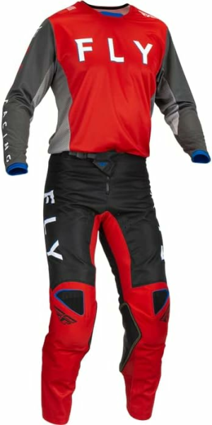 Fly Kinetic Kore piros/szürke MX/enduro felszerelés-készlet, 1, nordicamoto.ro