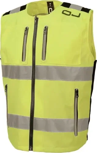 Flash 2 jól látható mellény, Hi-Vis sárga színben, XL/2XL méretben, 1, nordicamoto.ro