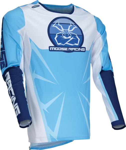 Tricou MOOSE RACING Agroid Blue 2XL, 1, nordicamoto.ro