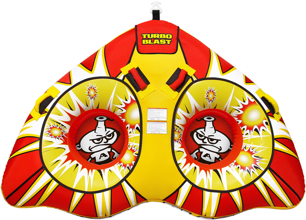 Airhead® Turbo Blast® Tube Red, White, Yellow, Black, 1, nordicamoto.ro
