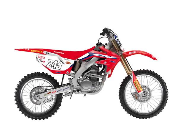 Replica Team Graphic Kits With Seat Covers Blue, Red, White, 1, nordicamoto.ro