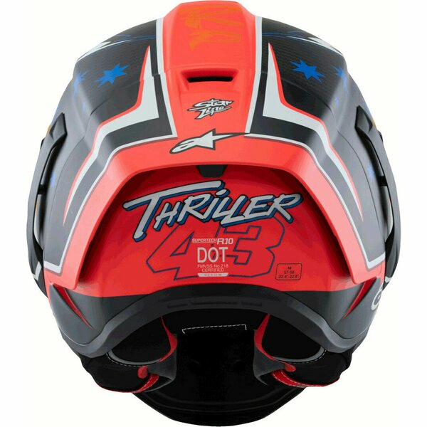 ALPINESTARS SUPERTECH R10 LE MILLER L teljes arcú sport sisak, 7, nordicamoto.ro