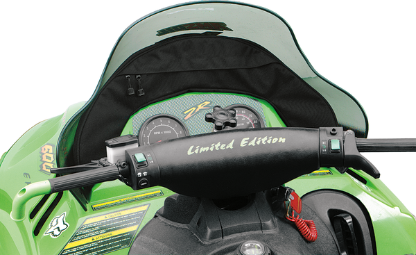 Snowmobile Windshield Bag Black, 1, nordicamoto.ro