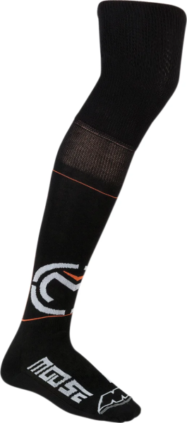 Sock S19 Kneebrc Bk Lg-xl Black, Orange, White  L/XL, 1, nordicamoto.ro