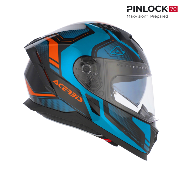 Acerbis X-Way Graphic kék/narancssárga XL sisak, 9, nordicamoto.ro
