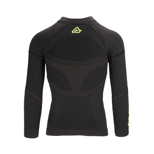 Acerbis X-Body Winter 2.0 műszaki póló, fekete/sárga, XXL, 3, nordicamoto.ro