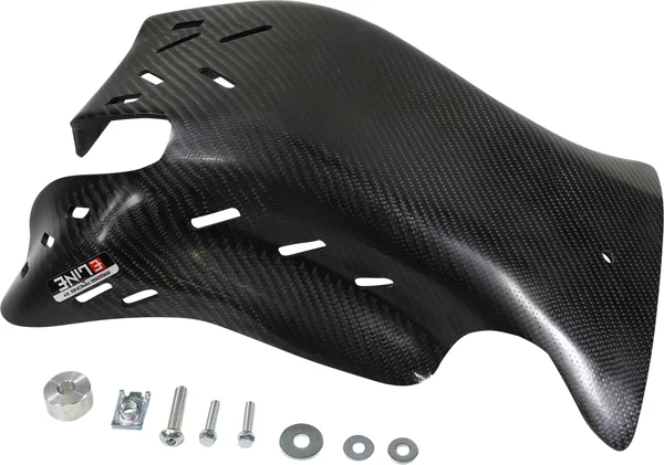 Skid Plt Cbn Fib Sher Black, 1, nordicamoto.ro