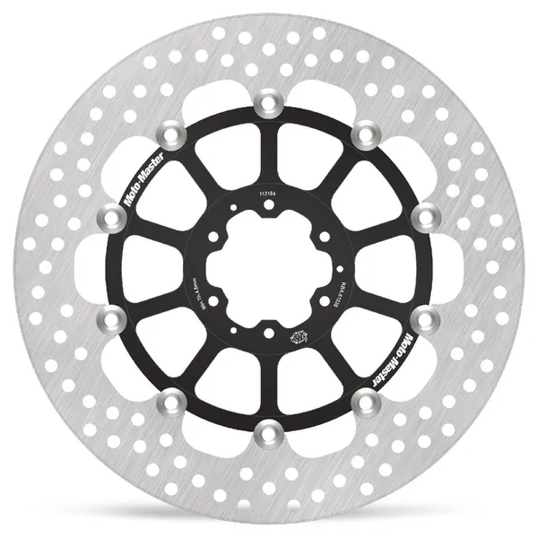 Halo sorozatú úszó rotor, fekete, rozsdamentes acél, 1, nordicamoto.ro