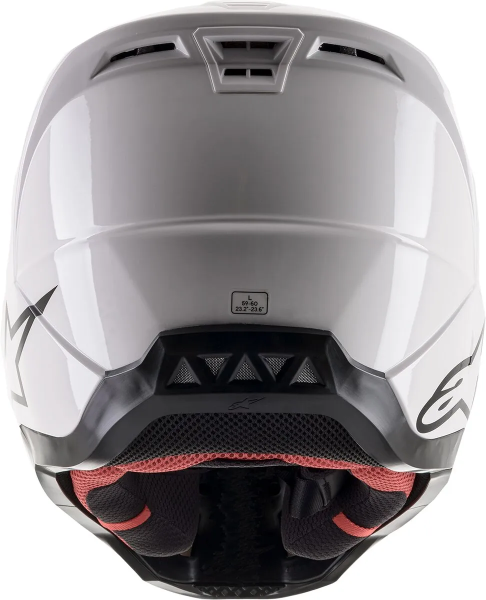 Alpinestars Supertech M5 sisak, fehér, fényes, 2XL méret, 2, nordicamoto.ro