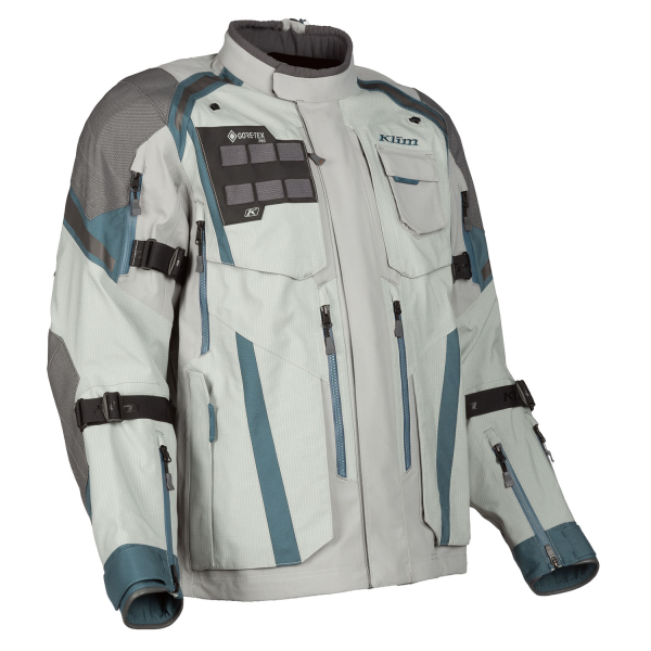Geaca Moto Textila Klim Badlands Pro A3 Monument Gray - Petrol, 12, nordicamoto.ro