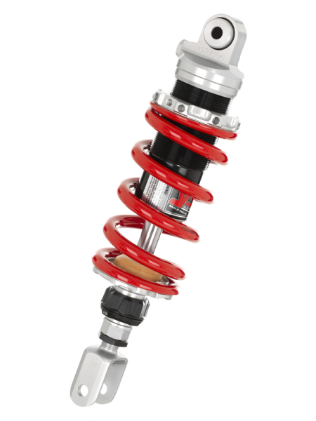 Emulsion Mono Gas Shock Adjustable Length Silver, Red, Black, 1, nordicamoto.ro