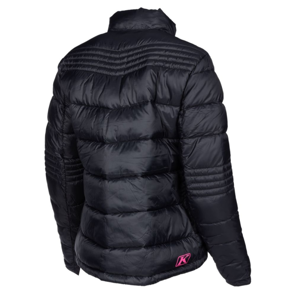 Geaca Snowmobil Dama Klim Flux Black/Knockout Pink, 17, nordicamoto.ro